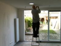 Aanbouw achter woning