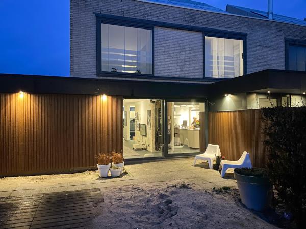 Aanbouw aan woning