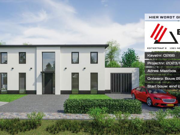 Nieuwbouw vrijstaande woning