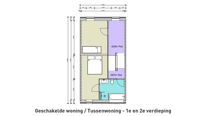 Geschakelde woning / Tussenwoning