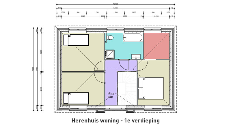 Herenhuis woning