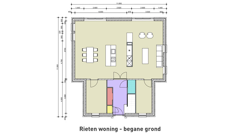 Rieten woning