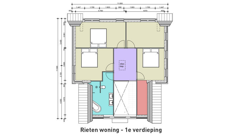 Rieten woning