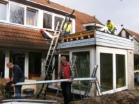 Aanbouw tuinkamer aan woning