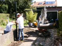 Aanbouw achter woning