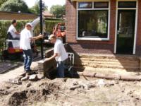 Aanbouw achter woning