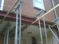 Aanbouw achter woning