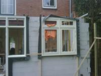 Aanbouw achter woning