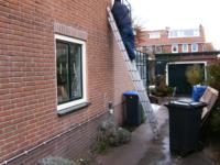 Aanbouw achter woning