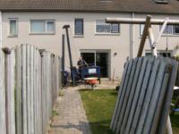 Aanbouw achter woning