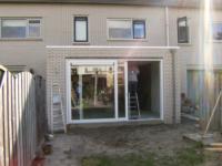 Aanbouw achter woning