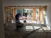 Aanbouw en verbouwing woning en garage