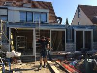 Aanbouw en verbouwing woning en garage