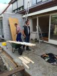 Aanbouw en verbouwing woning en garage