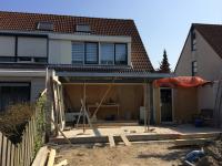 Aanbouw en verbouwing woning en garage