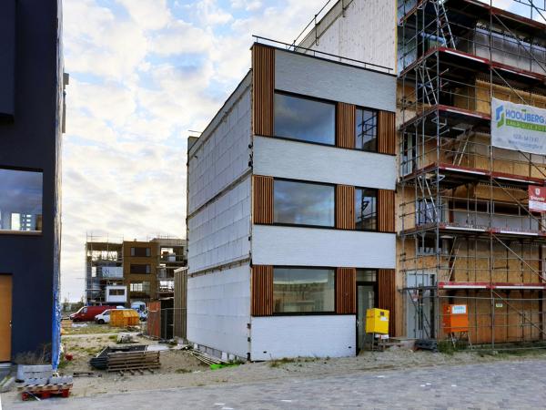 Nieuwbouw 3 woningen  ,Centrumeiland IJburg te Amsterdam