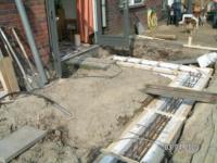 Aanbouw aan woning