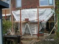 Aanbouw aan woning