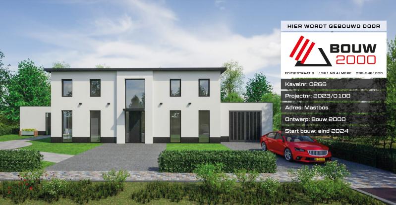 Nieuwbouw vrijstaande woning