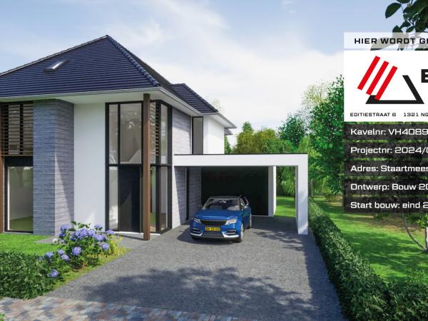 Nieuwbouw vrijstaande woning