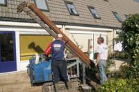 Aanbouw achter woning