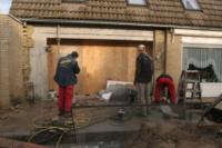 Aanbouw achter woning