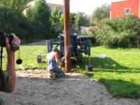 Nieuwbouw in het werk gemaakte kelder met opbouw (3 bouwlagen)