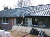 Aanbouw aan achterzijde woning en verhoging nok