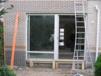 Aanbouw aan achterzijde woning