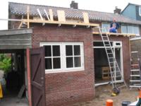 Aanbouw aan achterzijde woning