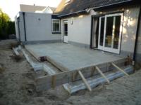 Aanbouw aan woning