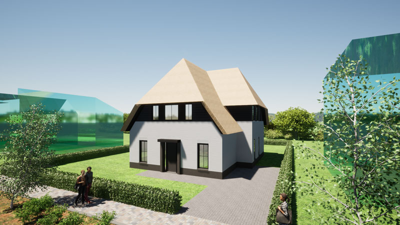 Rieten woning