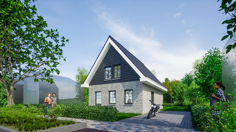 Zadeldak woning