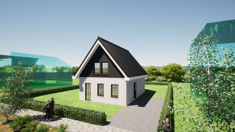 Zadeldak woning